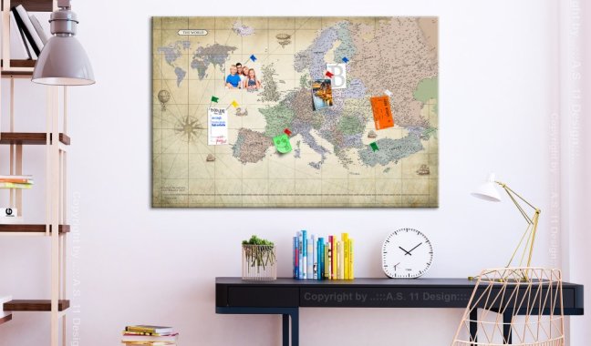 Obraz - Mapa Európy