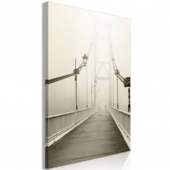 Obraz - Most v hmle