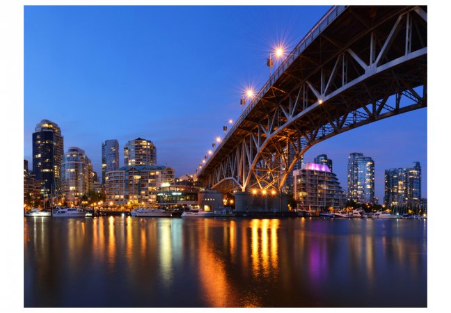 Fototapeta - Granvillský most - Vancouver (Kanada) III