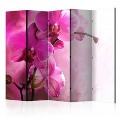 Paraván - Růžová orchidej II