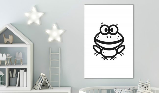 Obraz - Šťastná žaba