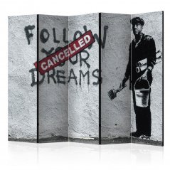 Paraván - Zrušené sny (Banksy) II