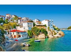 Fototapeta - Řecké pobřeží