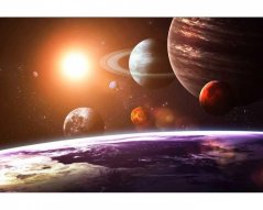 Fototapeta - Planety sluneční soustavy