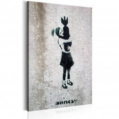 Obraz - Objetí s bombou od Banksyho