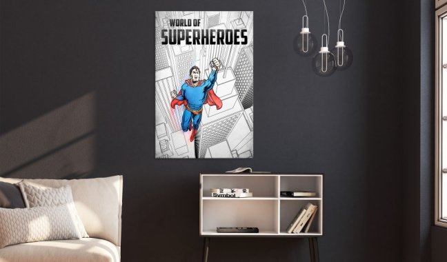 Obraz - Svět superhrdinů
