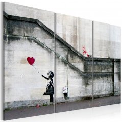 Obraz - Dívka s balónkem od Banksyho