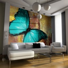 Fototapeta - Maľovaný motýľ II