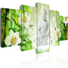 Obraz - Buddha a jasmín