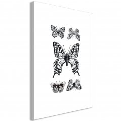 Obraz - Pět motýlů