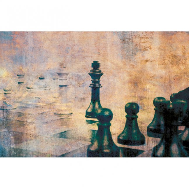 Fototapeta - Abstraktní šachy