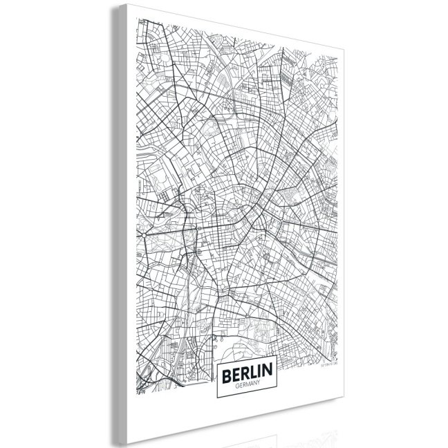 Obraz - Mapa Berlína