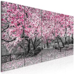 Obraz - Park magnólií - ružový