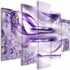 Obraz - Podvodná harfa - fialová