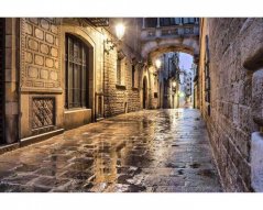 Fototapeta - Starověká ulice