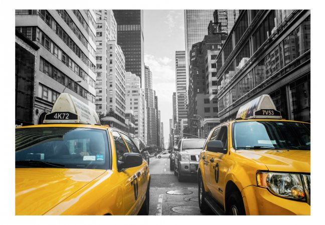 Fototapeta - Taxi v New Yorku