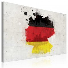 Obraz - Mapa Nemecka
