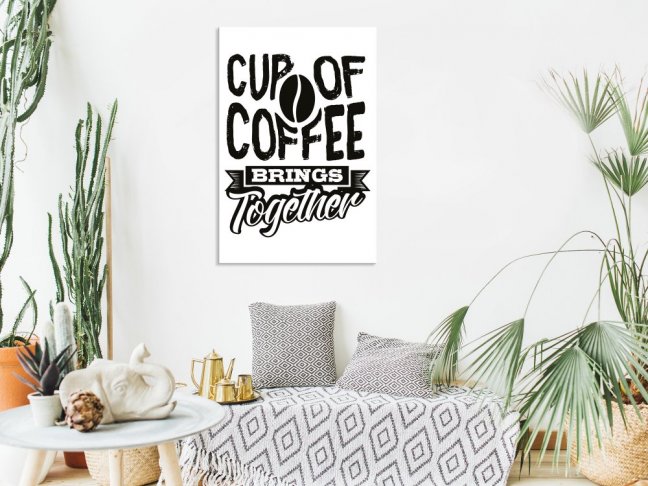 Obraz - Šálek kávy spojuje