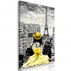 Obraz - Barva Paříže - žlutá