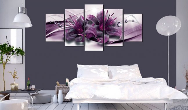 Obraz - Fialová lilie