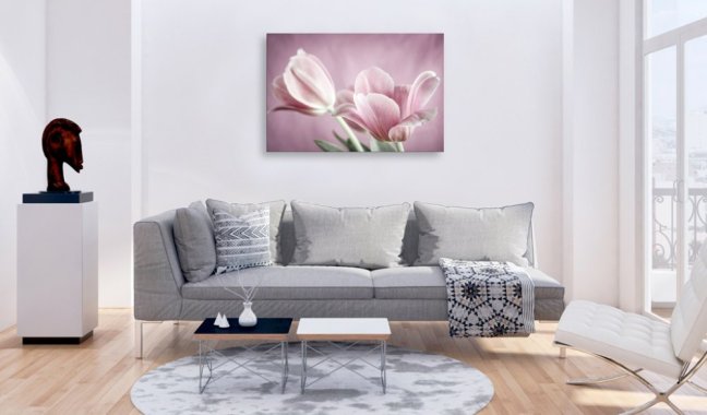 Obraz - Romantické tulipány