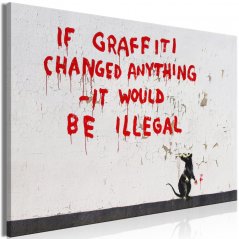 Obraz - Citáty Graffiti