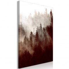 Obraz - Hnedý les