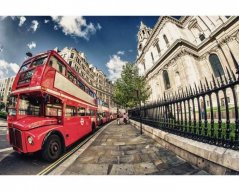 Fototapeta - Londýnsky autobus
