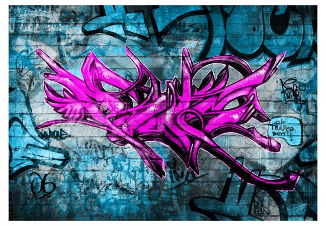 Fototapeta - Anonymní graffiti