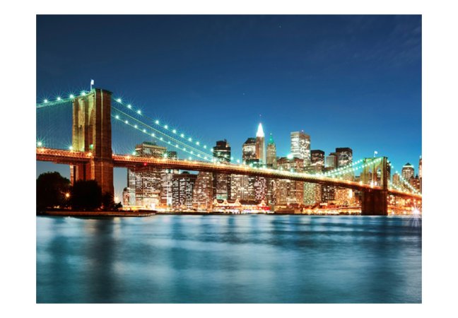 Fototapeta - Šumivý Brooklynský most