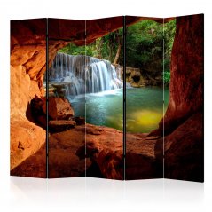 Paraván - Jaskyňa: Lesný vodopád II