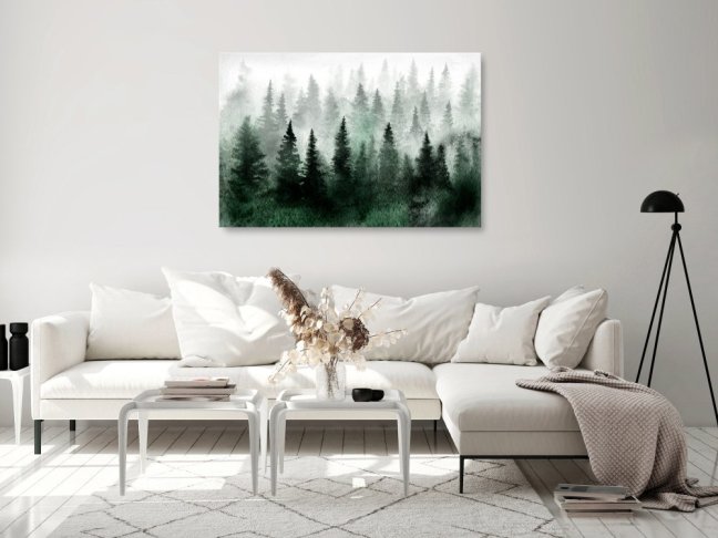 Obraz - Skandinávský mlžný les