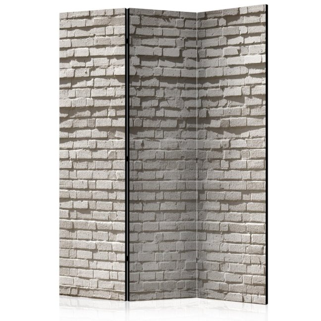 Paraván - Tehlový múr: minimalizmus