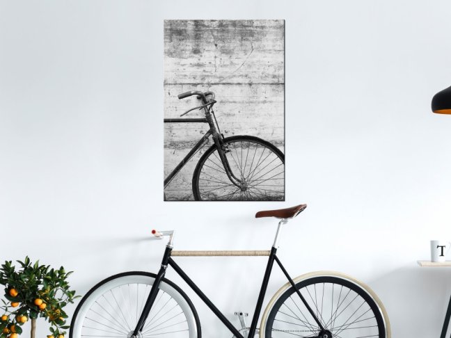 Obraz - Bicykel a betón