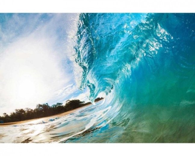 Fototapeta - Vlna oceánu - Šířka x Výška: 375x250